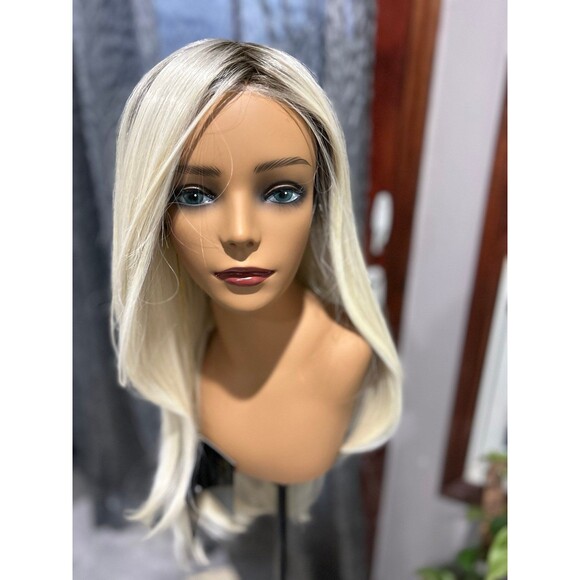 Rebel Gypsy luxury wig “Miniskirt Blues” full mono main image 8